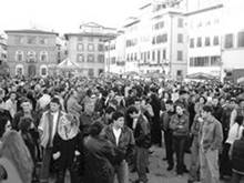 Manifestari de extrema dreapta ale autoritatilor italiene