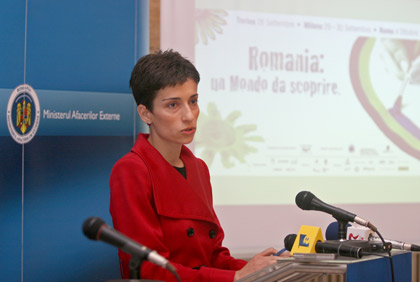Oana 
Marinescu a kampányról tájékoztatta a sajtót